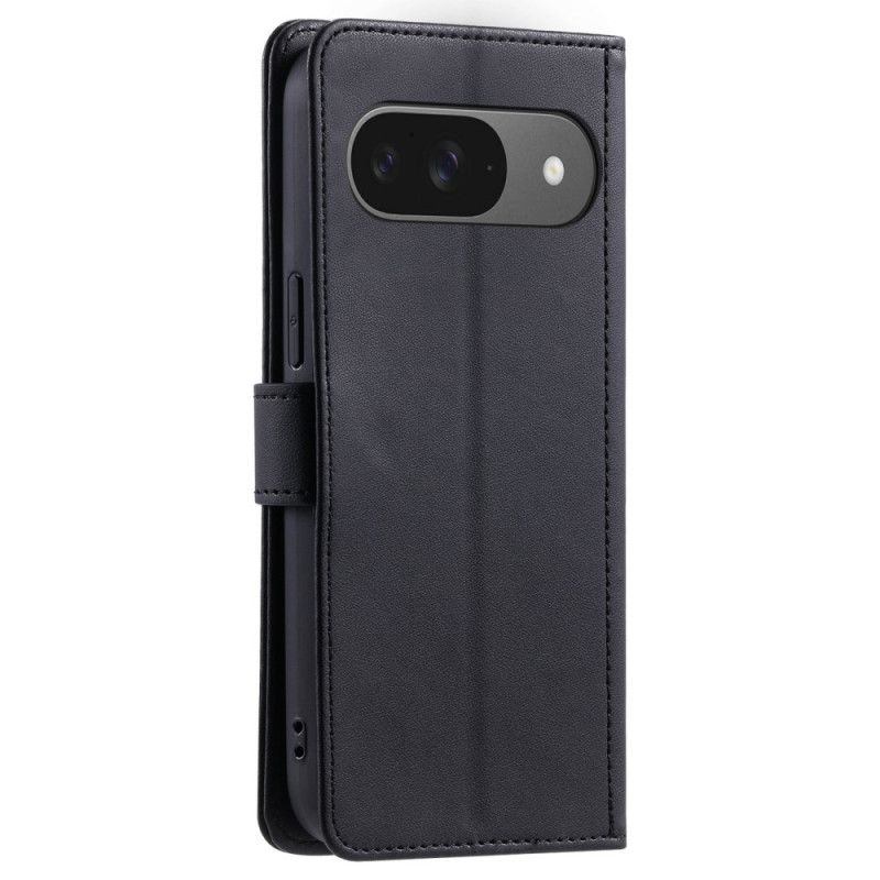 Kožený Kryt Google Pixel 10 / 10 Pro Prošívaný S Řemínky