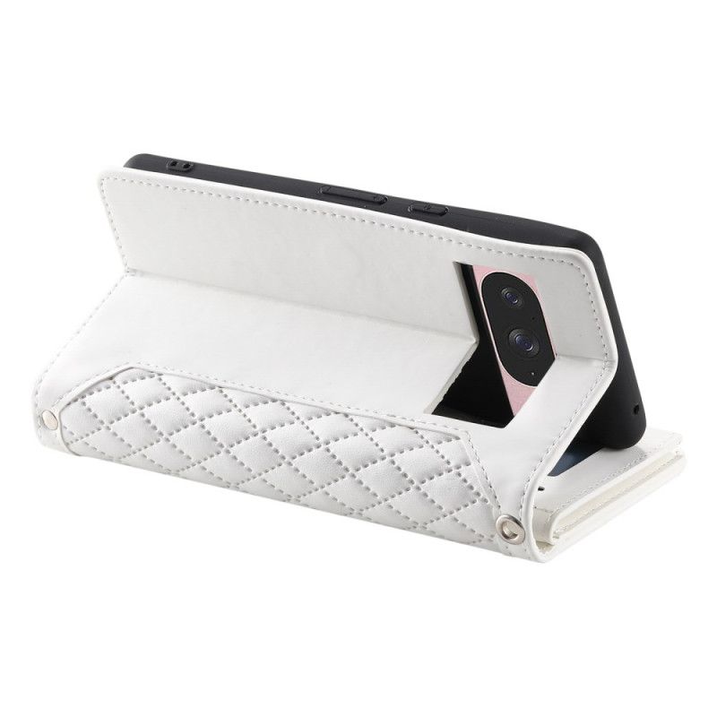 Kožený Kryt Google Pixel 10 / 10 Pro Prošívaný Styl