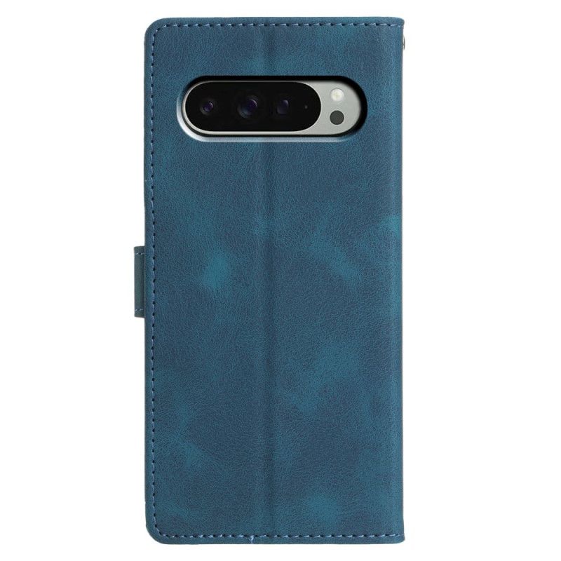 Kožený Kryt Google Pixel 10 / 10 Pro Trojúhelníkový Vzor