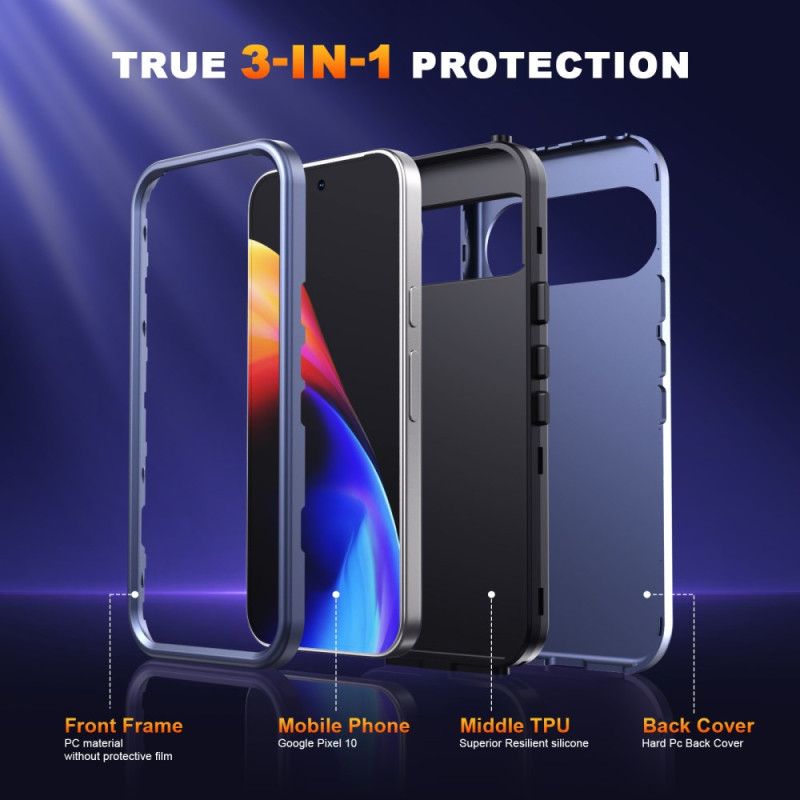 Kryt Google Pixel 10 / 10 Pro Kryty Na Mobil Metalický Efekt