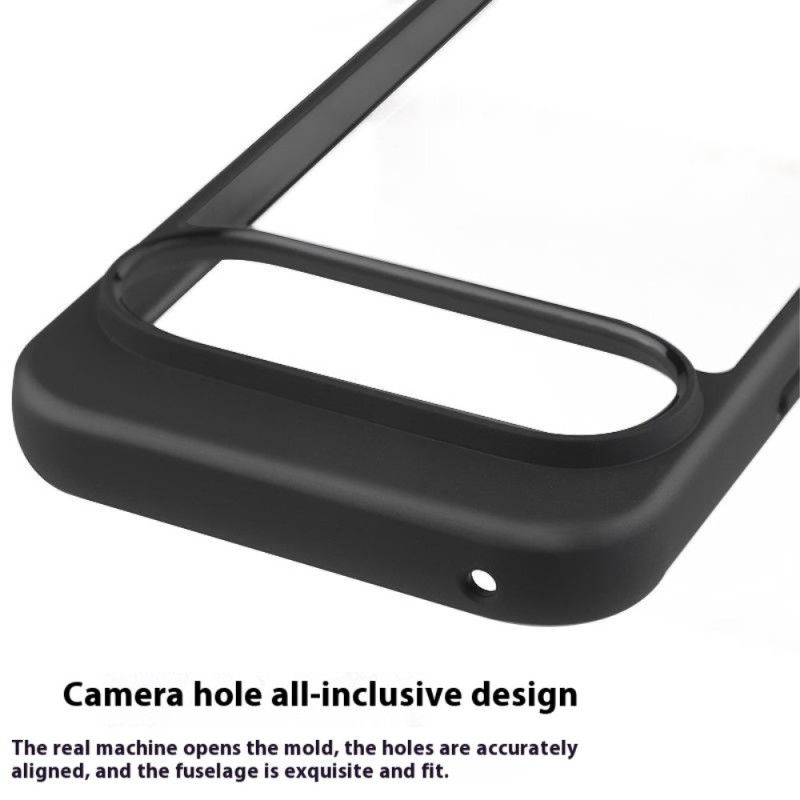 Kryt Google Pixel 10 / 10 Pro Kryty Na Mobil Průhledný Design Se Silikonovým Okrajem