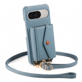 Kryt Google Pixel 10 / 10 Pro Pouzdro Na Karty S 9 Zrcadly A Ramenní Popruh