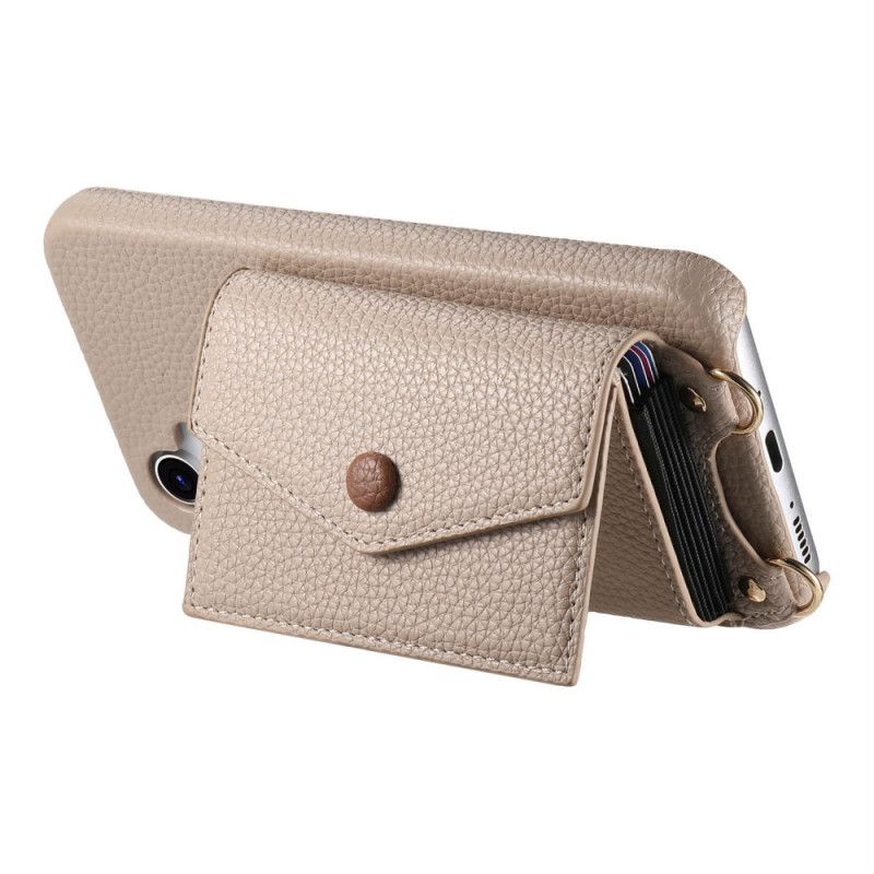 Kryt Google Pixel 10 / 10 Pro Pouzdro Na Karty S 9 Zrcadly A Ramenní Popruh