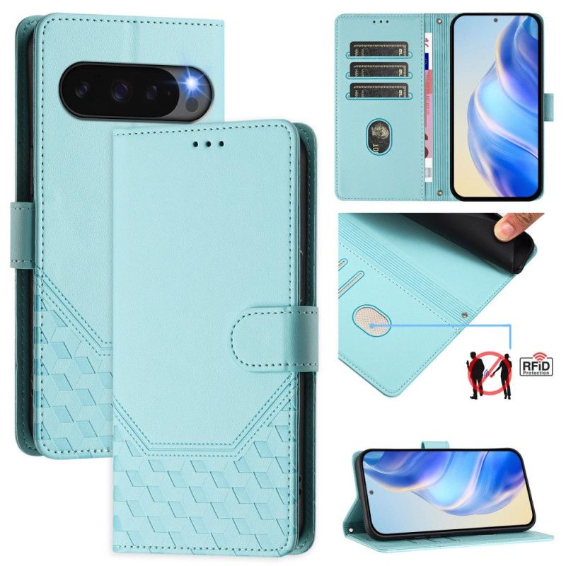 Peněženková Pouzdra Google Pixel 10 / 10 Pro Kryty Na Mobil Blokování Rfid S Voštinou