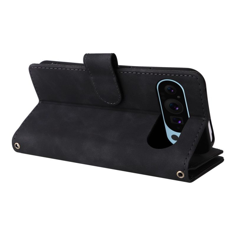 Peněženková Pouzdra Google Pixel 10 / 10 Pro Kryty Na Mobil Peněženka S Pouzdrem Na Zip