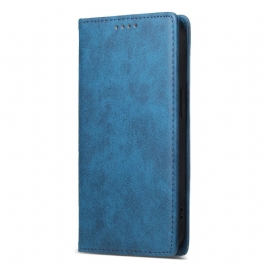 Kožené Pouzdro Folio Na Xiaomi Redmi Note 13 4g Klasický Kožený Efekt