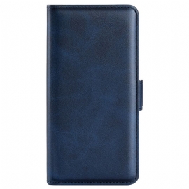 Kožený Kryt Na Xiaomi Redmi Note 13 4g Dvojité Zapínání