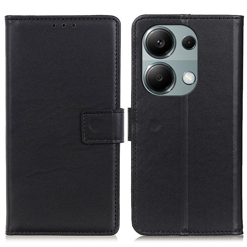 Kožený Kryt Na Xiaomi Redmi Note 13 4g Imitace Kůže