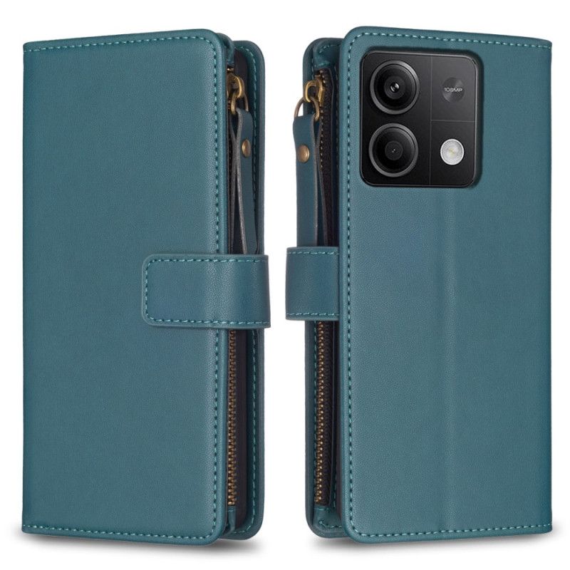 Kožený Kryt Xiaomi Redmi Note 13 4g Klasická Peněženka
