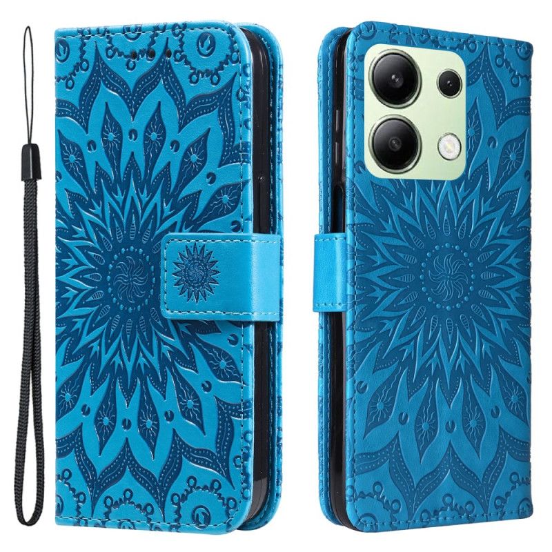 Kožený Kryt Xiaomi Redmi Note 13 4g Mandala S Popruhem