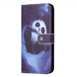 Kožený Kryt Xiaomi Redmi Note 13 4g Popruh Space Panda