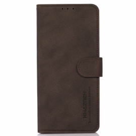 Kožený Kryt Xiaomi Redmi Note 13 4g Retro Kožený Styl Khazneh