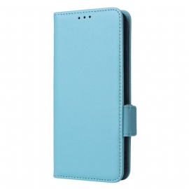 Kožený Kryt Xiaomi Redmi Note 13 4g Kožený Styl S Páskem