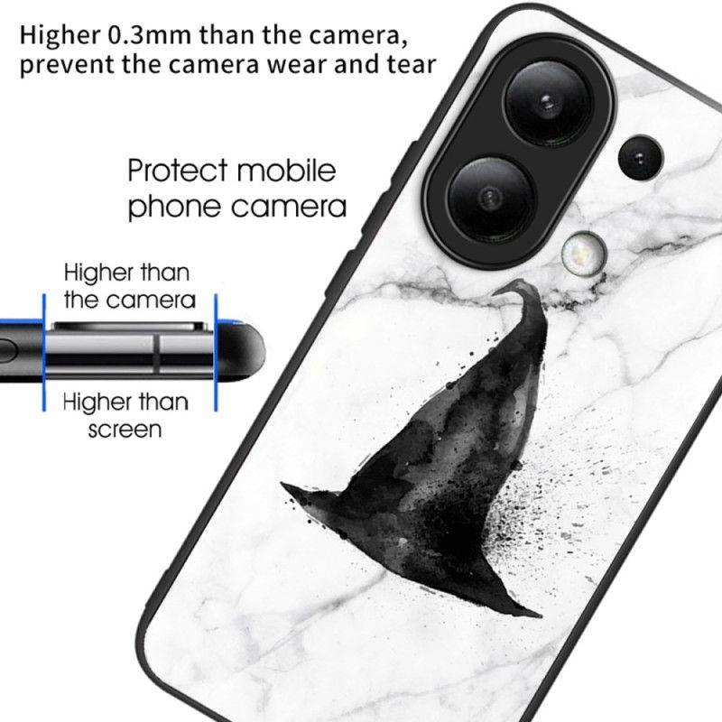 Kryt Xiaomi Redmi Note 13 4g Klobouk Z Tvrzeného Skla
