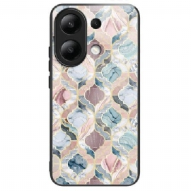 Kryt Xiaomi Redmi Note 13 4g Kryty Na Mobil Pěkné Mramorové Tvrzené Sklo