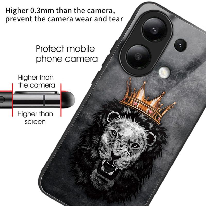 Kryt Xiaomi Redmi Note 13 4g Kryty Na Mobil Tvrzené Sklo Korunovaného Lva