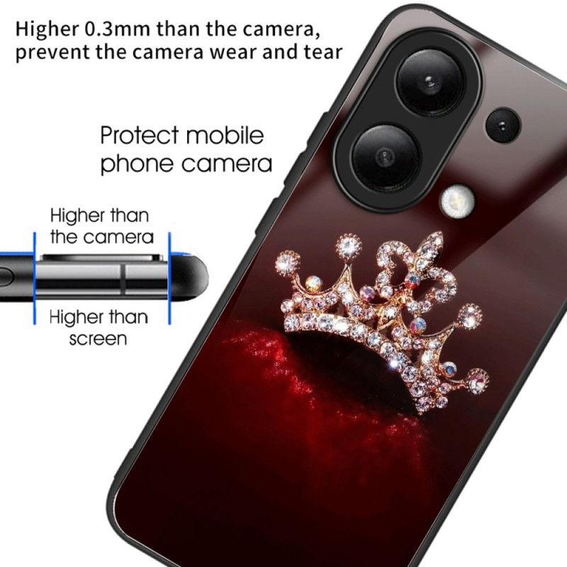 Kryt Xiaomi Redmi Note 13 4g Kryty Na Mobil Tvrzené Sklo S Diamantovou Korunou
