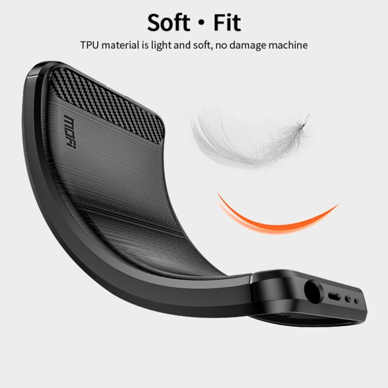 Kryt Xiaomi Redmi Note 13 4g Mofi Kartáčované Uhlíkové Vlákno