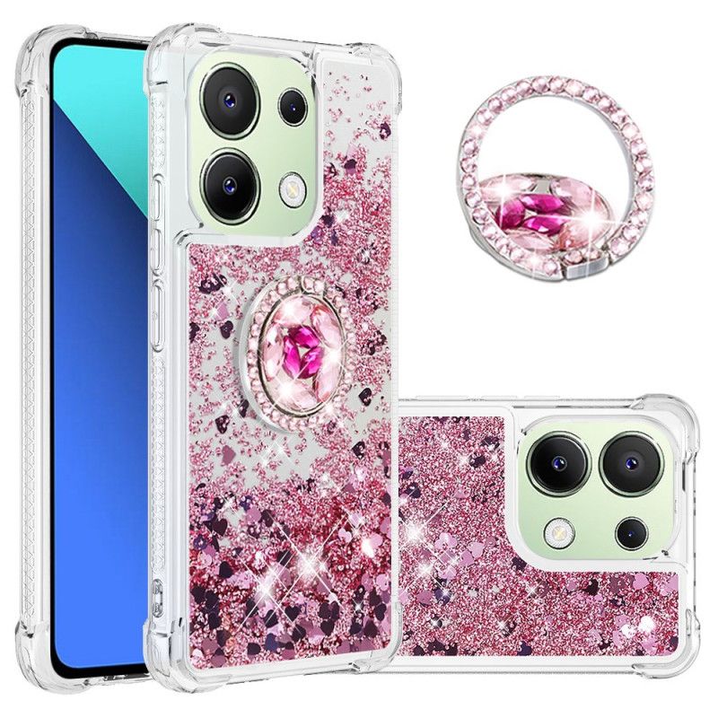 Kryt Xiaomi Redmi Note 13 4g Podpora Glitter Ring