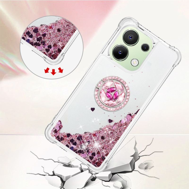Kryt Xiaomi Redmi Note 13 4g Podpora Glitter Ring