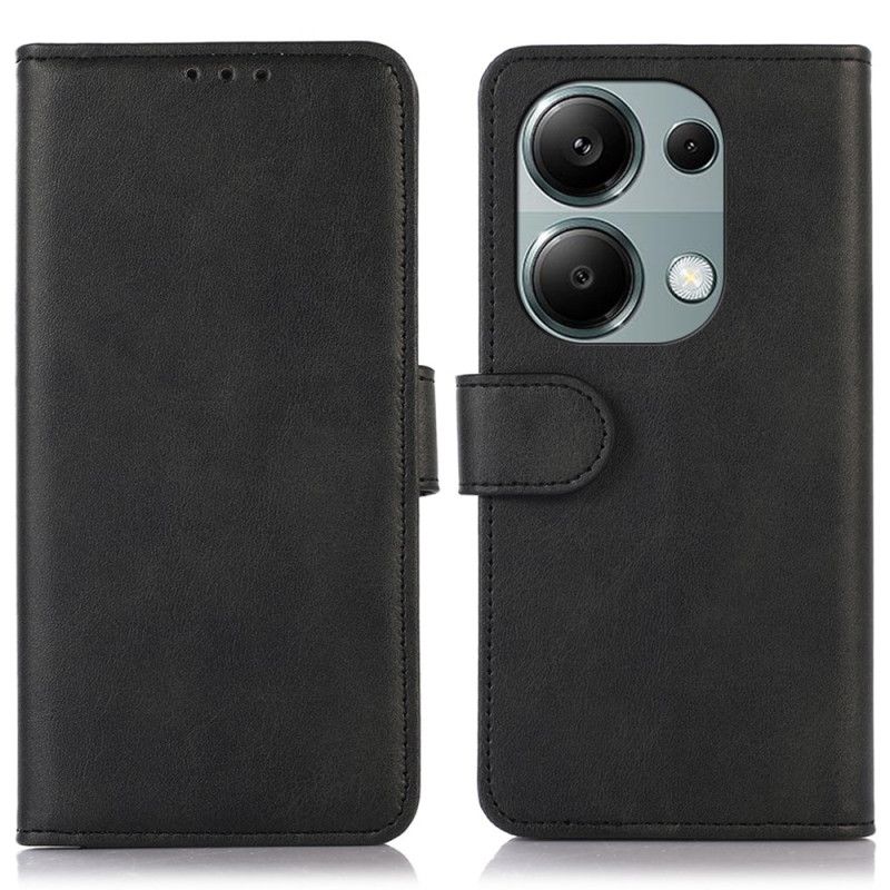 Peněženková Pouzdra Xiaomi Redmi Note 13 4g Kožený Efekt