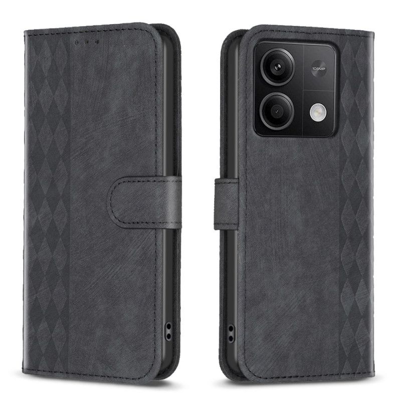Peněženková Pouzdra Xiaomi Redmi Note 13 4g Kryty Na Mobil Diamantový Vlys