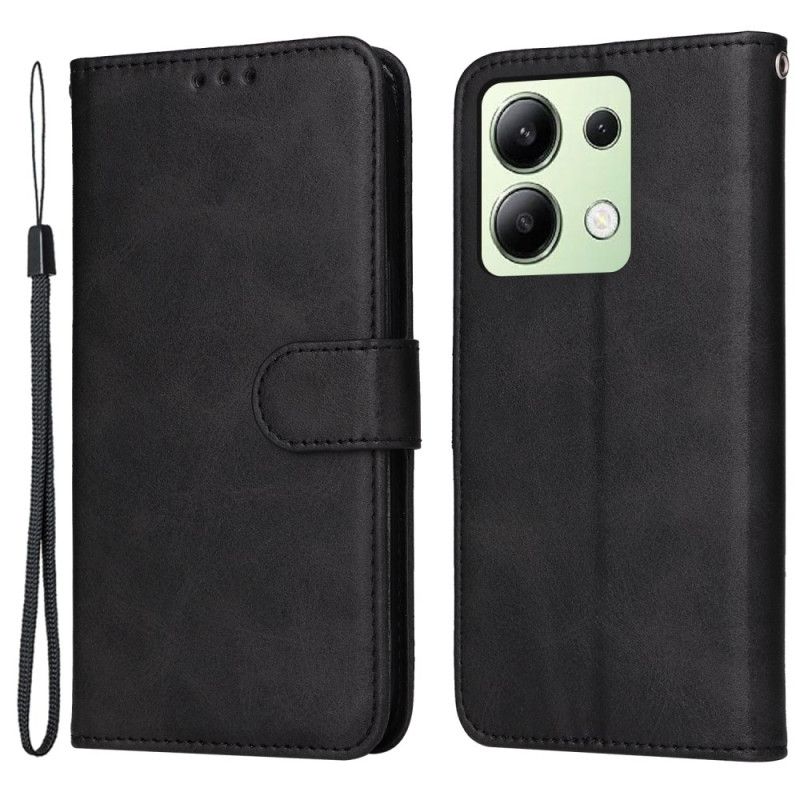 Peněženková Pouzdra Xiaomi Redmi Note 13 4g Kryty Na Mobil Spojené S Popruhem