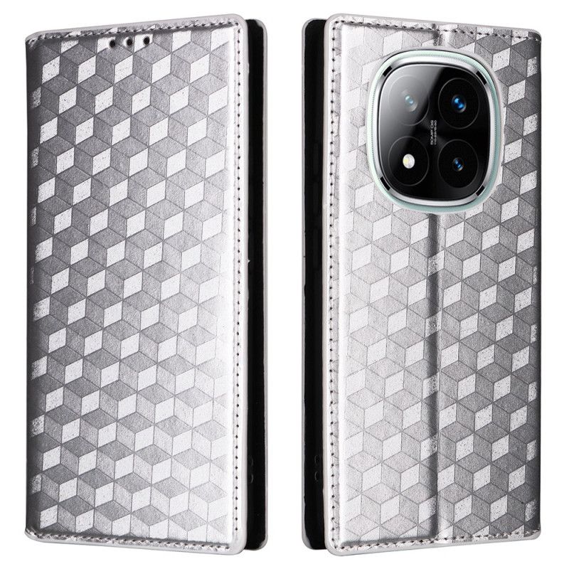 Kožené Pouzdro Xiaomi Redmi Note 14 Pro 5g Kryty Na Mobil Lesklý 3d Vzor