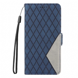 Kožený Kryt Xiaomi Redmi Note 14 Pro 5g Diamanty