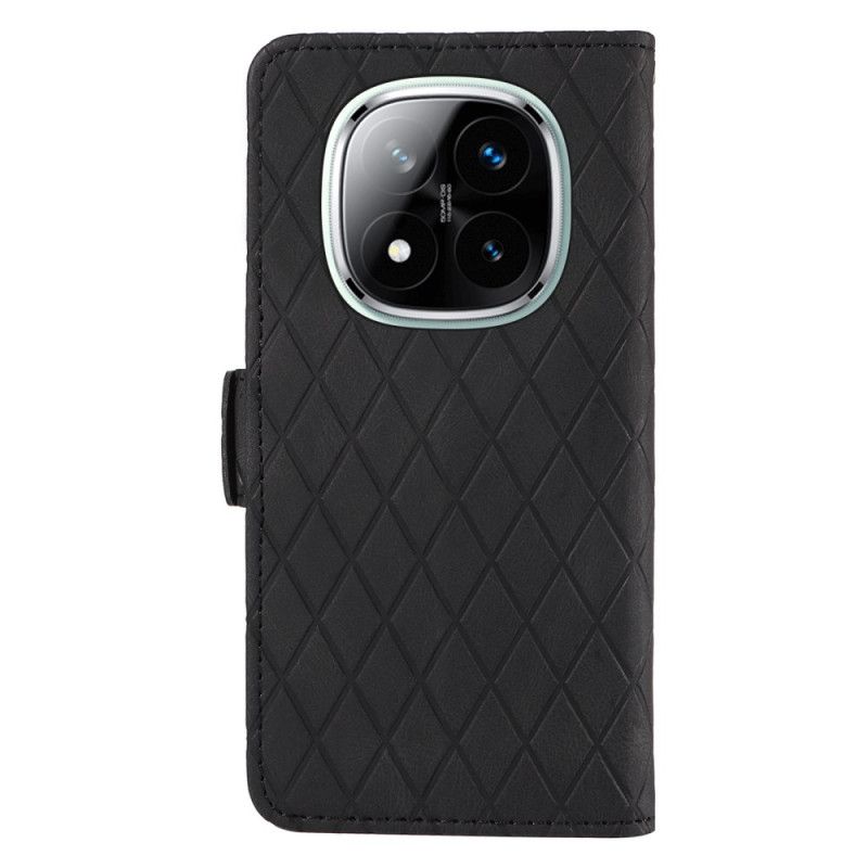 Kožený Kryt Xiaomi Redmi Note 14 Pro 5g Diamanty