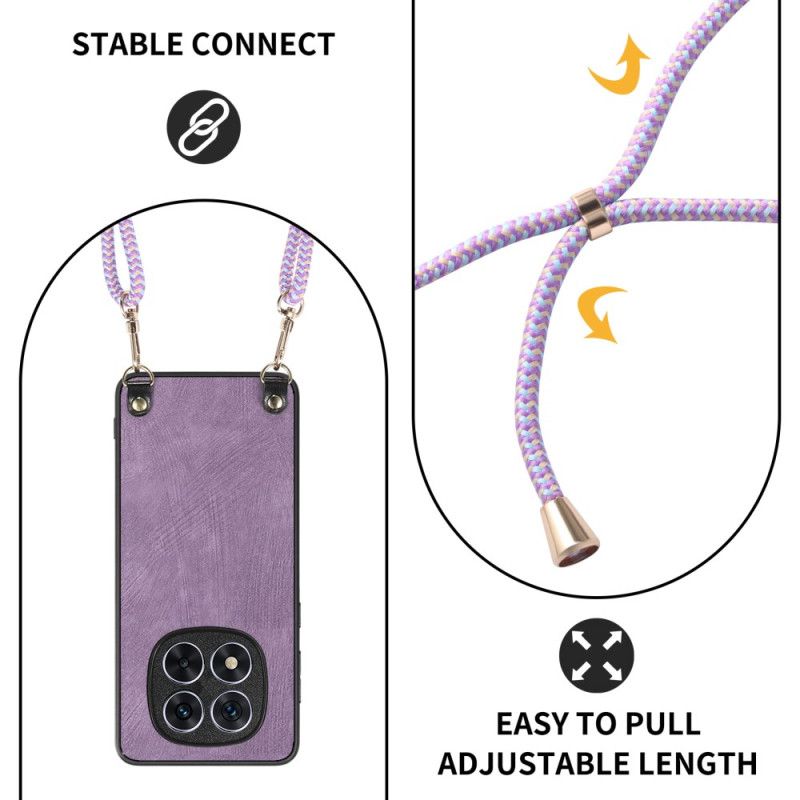 Kryt Xiaomi Redmi Note 14 Pro 5g Kožený Efekt