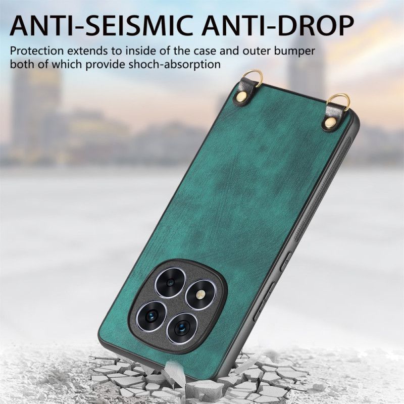 Kryt Xiaomi Redmi Note 14 Pro 5g Kožený Efekt