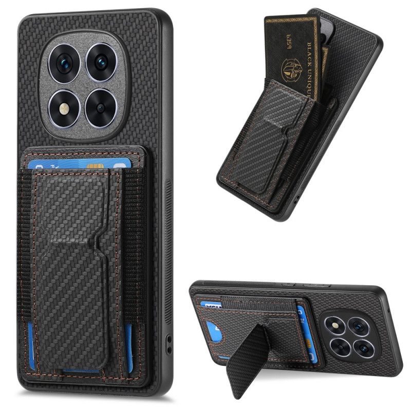 Kryt Xiaomi Redmi Note 14 Pro 5g Stojan A Držák Karet Z Uhlíkových Vláken