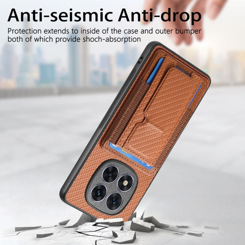 Kryt Xiaomi Redmi Note 14 Pro 5g Stojan A Držák Karet Z Uhlíkových Vláken