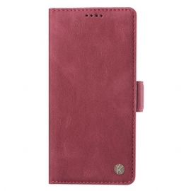 Peněženková Pouzdra Xiaomi Redmi Note 14 Pro 5g Kryty Na Mobil Ykatu Suede Effect