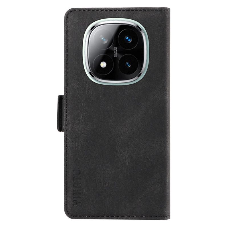 Peněženková Pouzdra Xiaomi Redmi Note 14 Pro 5g Kryty Na Mobil Ykatu Suede Effect