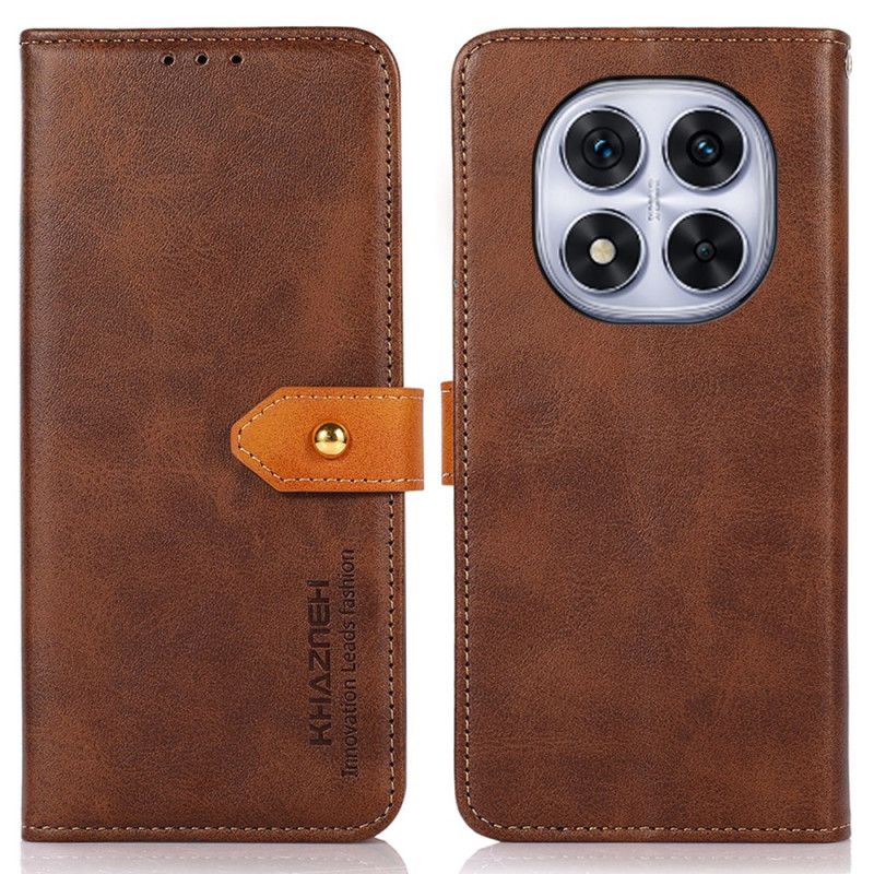 Peněženková Pouzdra Xiaomi Redmi Note 14 Pro 5g Kryty Na Mobil Zlatá Spona Khazneh