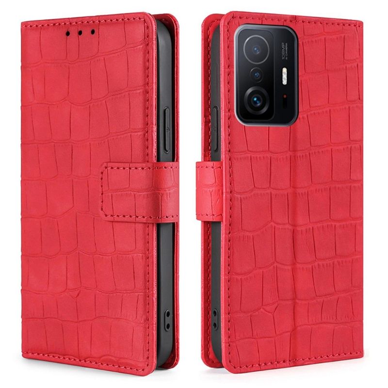 Flipové Pouzdro Na Xiaomi 11T / 11T Pro Ana Faux Krokodýlí Kůže