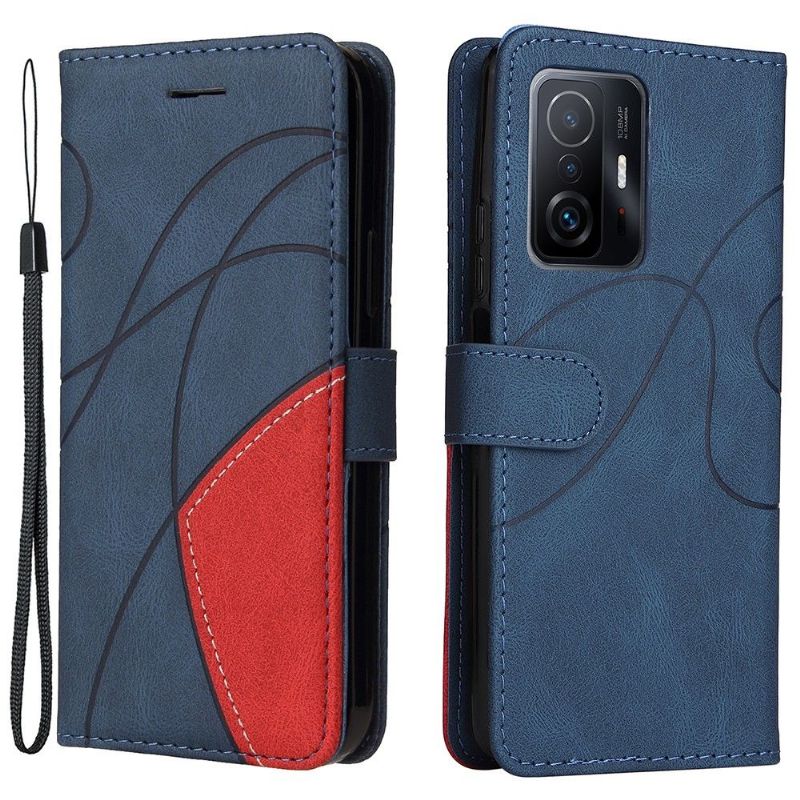 Flipové Pouzdro Na Xiaomi 11T / 11T Pro Bicolor Artistic