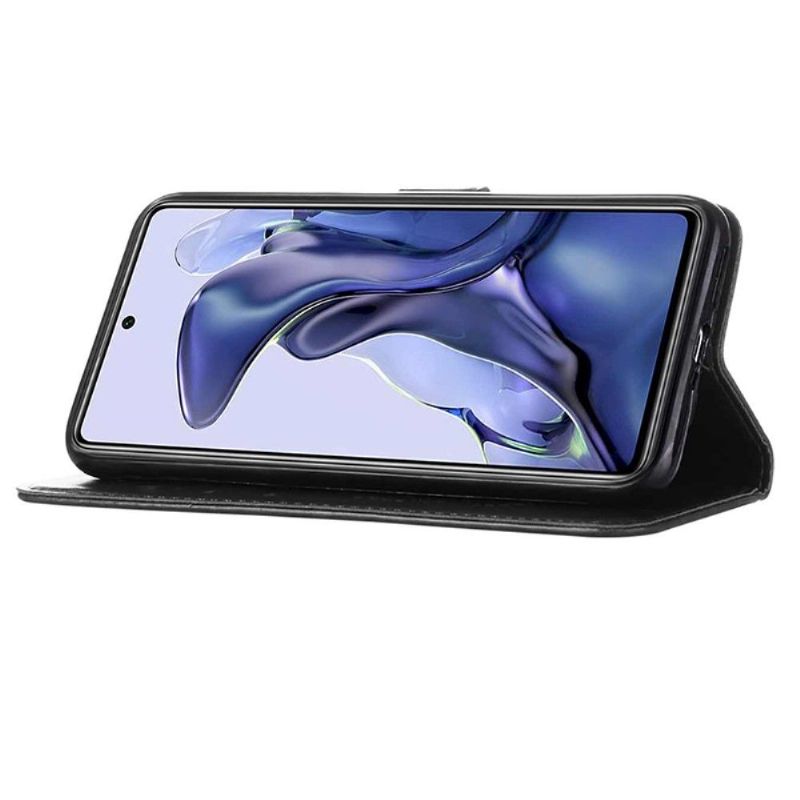 Flipové Pouzdro Na Xiaomi 11T / 11T Pro Držák Karet S Motýlím Květem