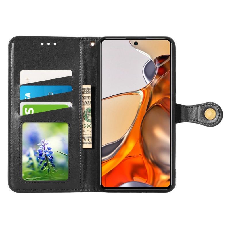 Flipové Pouzdro Na Xiaomi 11T / 11T Pro Držák Karty Z Umělé Kůže Indily