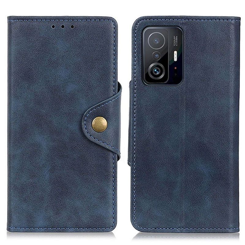 Flipové Pouzdro Na Xiaomi 11T / 11T Pro Full Protect Matná Umělá Kůže