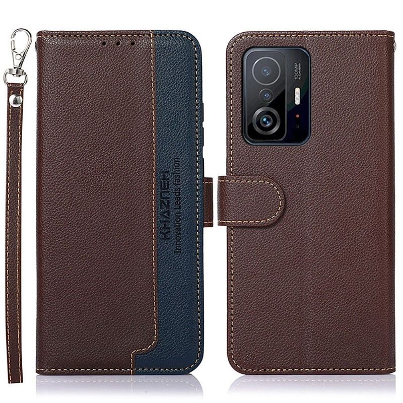 Flipové Pouzdro Na Xiaomi 11T / 11T Pro Khazneh Odkryté Švy
