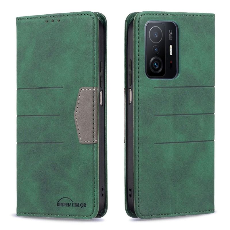 Flipové Pouzdro Na Xiaomi 11T / 11T Pro Kožené Pouzdro Binfen Color Flip Umělá Kůže