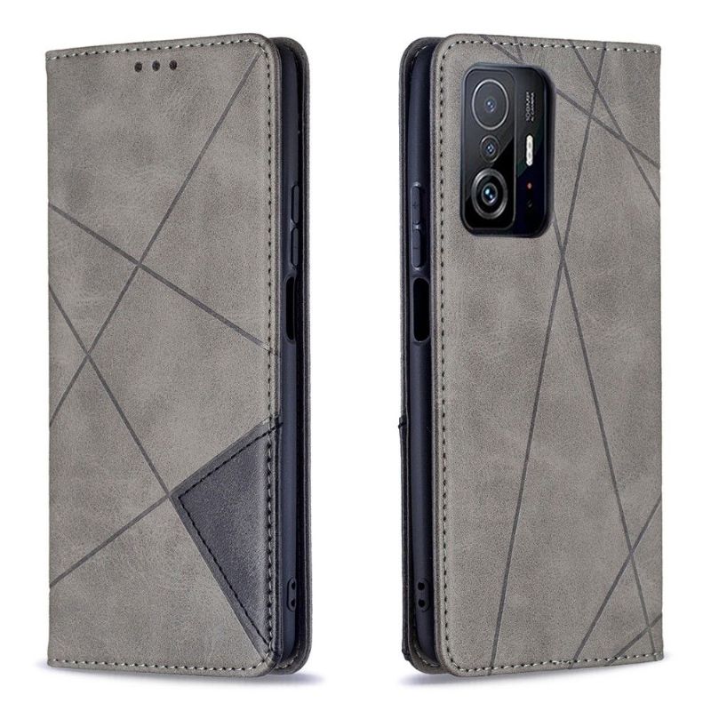Flipové Pouzdro Na Xiaomi 11T / 11T Pro Kožený Držitel Karty Ve Stylu Célinia