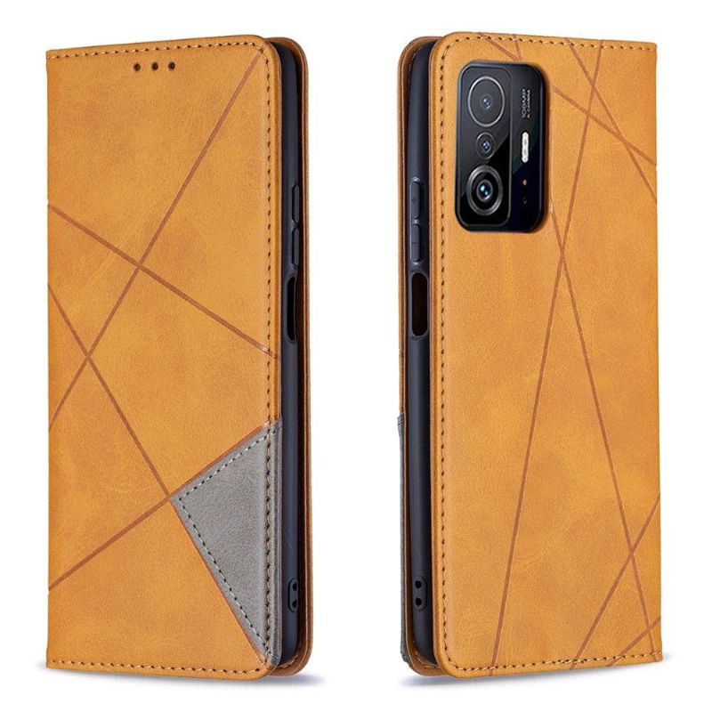 Flipové Pouzdro Na Xiaomi 11T / 11T Pro Kožený Držitel Karty Ve Stylu Célinia