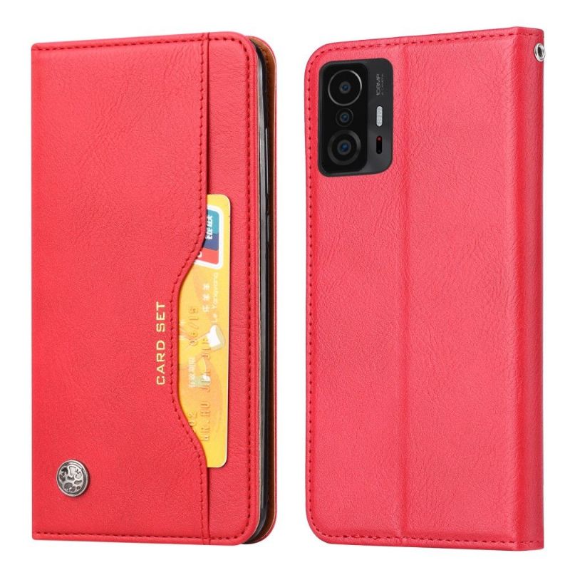 Flipové Pouzdro Na Xiaomi 11T / 11T Pro Kožený Efekt Pouzdra Na Stojan
