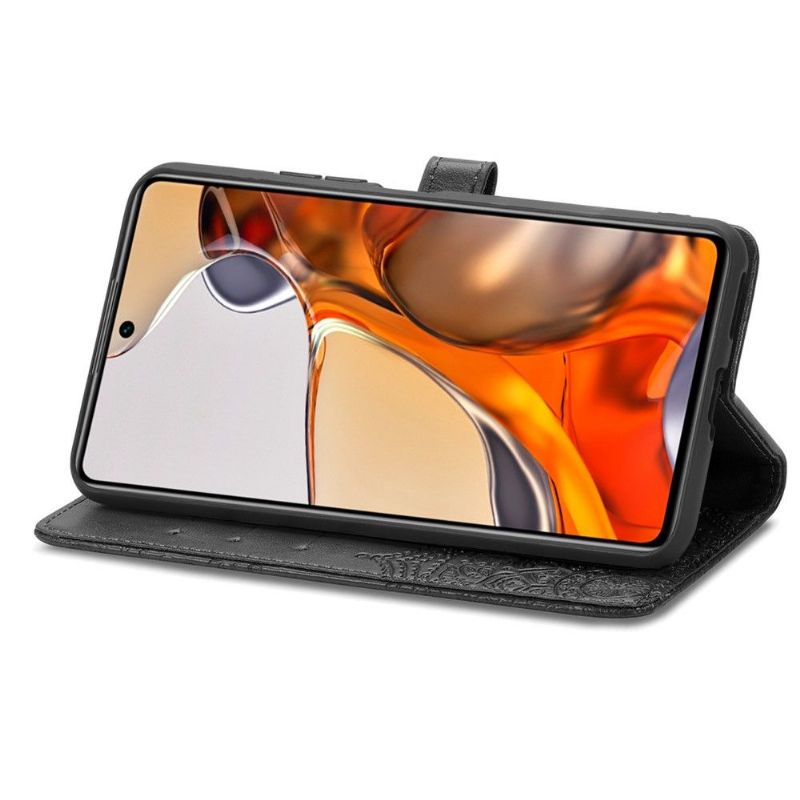 Flipové Pouzdro Na Xiaomi 11T / 11T Pro Mandala Reliéf Z Umělé Kůže