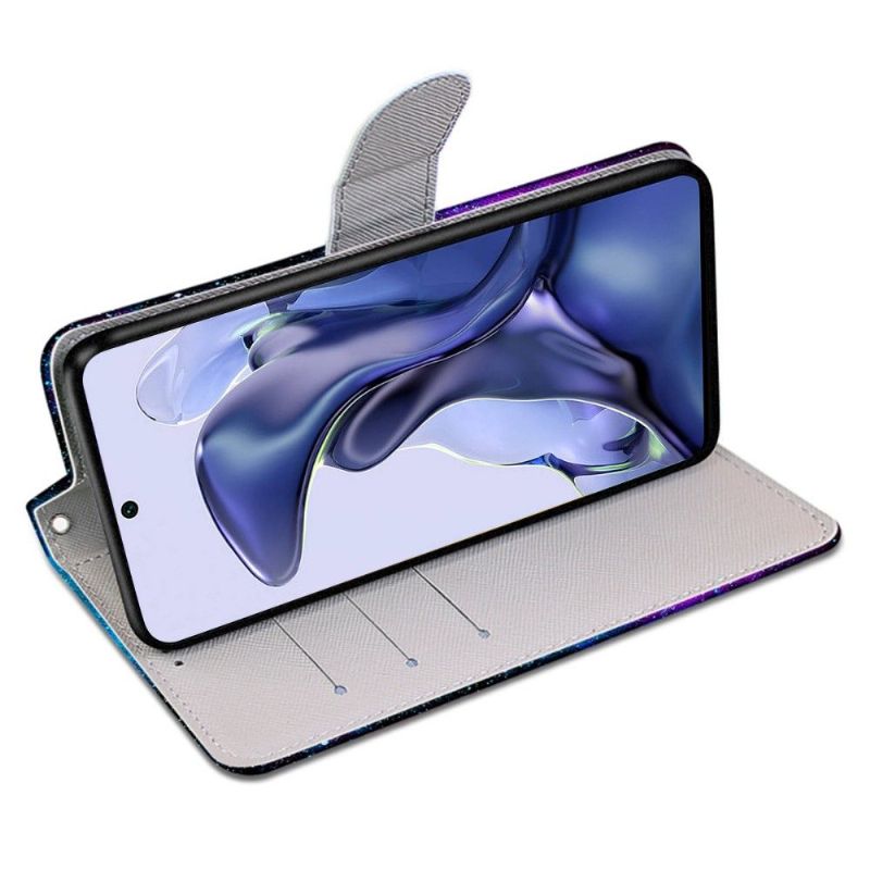 Flipové Pouzdro Na Xiaomi 11T / 11T Pro Mlhovina