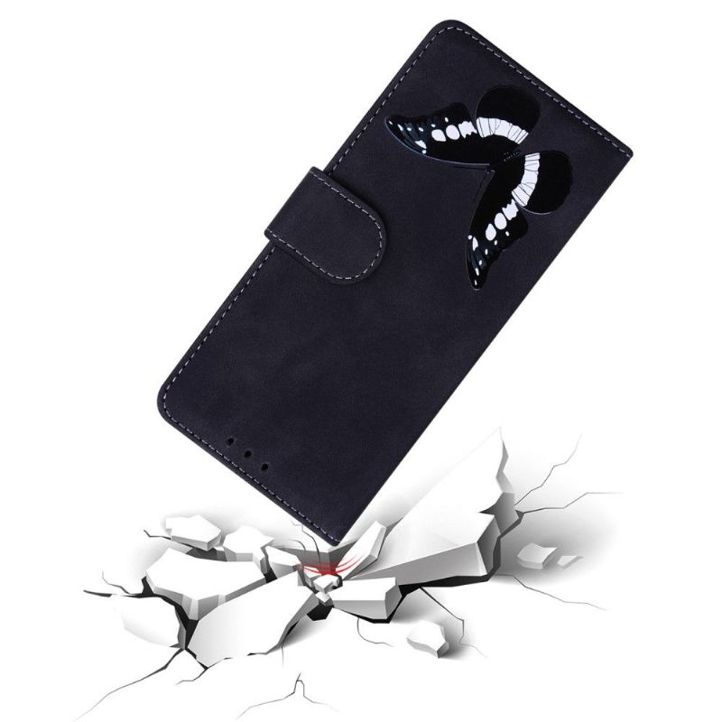 Flipové Pouzdro Na Xiaomi 11T / 11T Pro Ochranný Ochrana Proti Barevným Motýlům